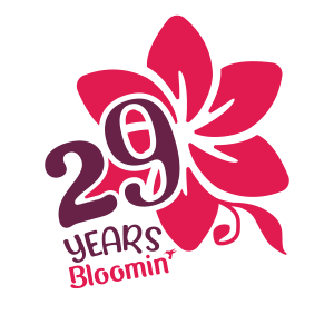 The Bloomin Gardener 29th logo